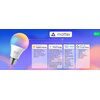Inteligentna żarówka LED NOUS P3 9W E27 Wi-Fi Komunikacja WiFi