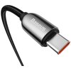 Kabel USB-C - USB-C BASEUS CATSK-B01 z wyświetlaczem LCD 100W 1 m Czarny Dedykowany model Urządzenia posiadające port USB Typ-C