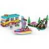 LEGO Friends Leśny mikrobus kempingowy i żaglówka 41681 Motyw Leśny mikrobus kempingowy i żaglówka