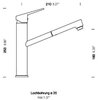 Bateria SCHOCK Metis 526120 Chrom Rodzaj baterii Jednodźwigniowa