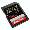 Karta pamięci SANDISK Extreme PRO 64GB Klasa prędkości UHS-II / U3