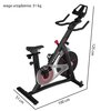 Rower spinningowy YESOUL S3 Czarny Rodzaj roweru Spinningowy