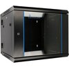 Szafa RACK EXTRALINK 19" 9U EX.12943 600 x 600 mm, Wisząca Czarny Standard 19"