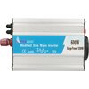 Przetwornica napięcia EXTRALINK 12V na 230V 600W Modyfikowana sinusoida Liczba gniazd [szt.] 1 x AC
