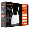 Router TENDA 4G06 N300 2.4 GHz, Gniazdo SIM Zastosowanie xDSL