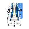 Fotel DIABLO CHAIRS X-One 2.0 Aqua (L) Niebieski Odchylenie [stopnie] 90 - 140