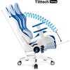 Fotel DIABLO CHAIRS X-One 2.0 Aqua Normal Size Niebieski Zagłówek Tak