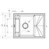 Zlewozmywak DEANTE Magnetic ZRM-N11A Czarny Wykonanie Granit