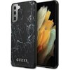 Etui GUESS Marble do Samsung Galaxy S21+ Czarny