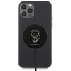 Ładowarka indukcyjna KARL LAGERFELD KLCBMSIKBK MagSafe 15W Czarny Prąd wyjściowy [A] 3