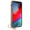 Etui GUESS 4G Charms Collection do Apple iPhone 12/12 Pro Brązowy Seria telefonu iPhone