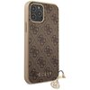 Etui GUESS 4G Charms Collection do Apple iPhone 12/12 Pro Brązowy Kompatybilność Apple iPhone 12 Pro