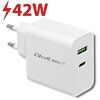 Ładowarka sieciowa QOLTEC 51718 42W Biały