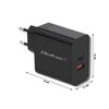 Ładowarka sieciowa QOLTEC 51716 63W Czarny Grubość [mm] 30