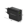Ładowarka sieciowa QOLTEC 51717 42W Czarny Grubość [mm] 30