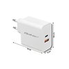 Ładowarka sieciowa QOLTEC 51715 63W Biały Grubość [mm] 30