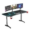 Biurko gamingowe ULTRADESK Frag XXL Niebieski Głębokość [cm] 75