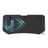 Biurko gamingowe ULTRADESK Frag XXL Niebieski Wysokość [cm] 76