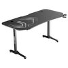 Biurko gamingowe ULTRADESK Frag XXL Czarny Szerokość [cm] 160