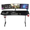 Biurko gamingowe ULTRADESK Frag XXL Czarny Wysokość [cm] 76