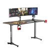 Biurko gamingowe ULTRADESK Frag XXL Złoty Głębokość [cm] 75