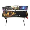 Biurko gamingowe ULTRADESK Frag XXL Złoty Możliwość regulacji Nie
