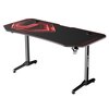 Biurko gamingowe ULTRADESK Frag XXL Czerwony Struktura blatu Carbon