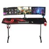 Biurko gamingowe ULTRADESK Frag XXL Czerwony Zarządzanie przewodami Tak