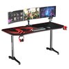 Biurko gamingowe ULTRADESK Frag XXL Czerwony Możliwość regulacji Nie
