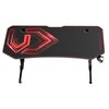 Biurko gamingowe ULTRADESK Frag XXL Czerwony Uchwyty Uchwyt na napoje