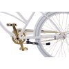 Rower miejski PLUMBIKE La Donna 7B 26 cali damski Biało-złoty Waga z opakowaniem [kg] 15