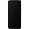 Smartfon o eleganckim, granatowym wykończeniu z dużym ekranem o przekątnej 6.44 cala i częstotliwości odświeżania 90Hz. Urządzenie posiada minimalistyczny design z wąskimi ramkami i centralnie umieszczonym aparatem przednim.