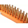Szczotka druciana NEO TOOLS 39-032 3x19-rzędowa Wykonanie Mosiądz