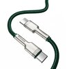 Kabel USB-C - USB-C BASEUS Cafule Metal 2 m Zielony Rodzaj Kabel