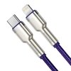 Kabel USB-C - Lightning BASEUS Cafule Metal 1 m Fioletowy Długość [m] 1