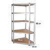 Regał magazynowy narożny TOP E SHOP GC9040 180 x 90 x 40 cm Wysokość [cm] 180