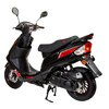 Skuter TORQ Znen Vivo Euro 5 50cm3 10" 5.4l Czarno-czerwony Pojemność silnika [cm3] 50