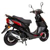 Skuter TORQ Znen Vivo Euro 5 50cm3 10" 5.4l Czarno-czerwony Rozmiar opony przód [cal] 10