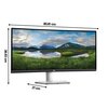 Monitor DELL S3422DW 34" 3440x1440px 100Hz 4 ms Curved Przeznaczenie Do domu i biura
