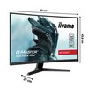 Monitor IIYAMA G-Master G2766HSU 27" 1920x1080px 165Hz 1 ms Curved Przeznaczenie Dla gracza