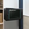 Szafa RACK QOLTEC 19" 6U 600 x 600 mm, Wisząca Czarny Typ szafy Wisząca