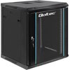 Szafa RACK QOLTEC 19" 12U 54467 600 x 600 mm, Wisząca Czarny Standard 19"