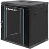 Szafa RACK QOLTEC 19" 12U 54467 600 x 600 mm, Wisząca Czarny Wysokość wewnętrzna 12U