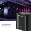 Szafa RACK QOLTEC 19" 12U 54467 600 x 600 mm, Wisząca Czarny Typ szafy Wisząca