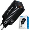 Ładowarka sieciowa VIBEN GaN 65W Czarny Rodzaj złącza USB - 1 szt.