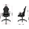 Fotel HUZARO Ranger 6.0 Czarny Rekomendowany wzrost [cm] 100 - 160