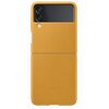 Etui SAMSUNG Leather Cover do Galaxy Z Flip 3 EF-VF711LYEGWW Żółty Typ Etui nakładka