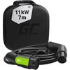 Kabel do ładowania samochodu elektrycznego GREENCELL GC EV12 gniazdo Typ 2 - wtyk Typ 2