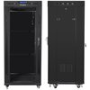 Szafa RACK LANBERG 19" 27U FF01-6627-12BL 600 x 600 mm, Stojąca Czarny Szerokość [mm] 600