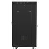 Szafa RACK LANBERG 19" 27U FF01-6827-12BL 600 x 800 mm, Stojąca Czarny Wysokość wewnętrzna 27U